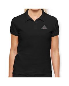 Camisa Polo Feminina - Massey Fergusson - Preta