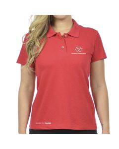 CAMISA POLO FEMININA MASSEY - VERMELHO