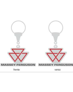 Chaveiro de Metal - Massey Ferguson - Vermelho