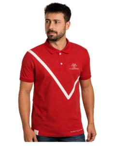 Camisa Polo Masculina -Massey Fergusson - Vermelho